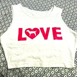 Women’s XS crop top